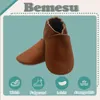 BEMESU® Baby Krabbelschuhe aus Echtleder, weiche Produktbild-Vorschau 2
