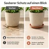 Podstawka pod doniczkę Mira terakota Ø 39cm - okrągła Podgląd zdjęcia produktu 6