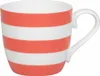 Könitz Becher Stripes - Coral, Tasse, Bone China, Rot, 425 Produktbild-Vorschau 1
