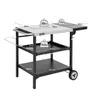 Royal Gourmet Outdoor Grilltisch, 3-Etagen Servierwagen mit Produktbild-Vorschau 4