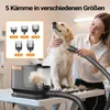 Fudajo Haustier Pflegeset schwarz, 6 in 1 Multifunktion Produktbild-Vorschau 7
