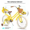 STITCH 12/14/16/18/20 Mädchenfahrrad für 2-13 Jahre alte Produktbild-Vorschau 4