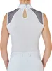 BUSSE Turnier-Shirt Damen Ärmellos Salea Weiß (Navy) XS Produktbild-Vorschau 6