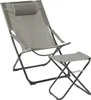 SVITA TOMRA Liegestuhl mit Hocker klappbar Campingstuhl Produktbild-Vorschau 1