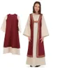 Kleid "Burgund" Kinderkostüm Mädchen Kleid, Mittelalter Produktbild-Vorschau 2