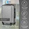 Xonic Design Reisekoffer mit Rollen 360° - ABS Produktbild-Vorschau 2
