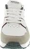 Front view of a white Skechers sneaker. Voir les images du produit