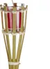 5x Bambusfackeln mit Citronella-Kerzen im Glas für Outdoor, Produktbild-Vorschau 5