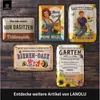 LANOLU Schild Lieblingsplatz Outdoor, LIEBLINGSPLATZ Schild Produktbild-Vorschau 6