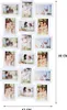 XL Fotocollage Bilderrahmen für 18 Fotos 10 x 15 cm und 15 Produktbild-Vorschau 5