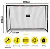Bramka piłkarska Dunlop – bramka piłkarska 300 x 200 x 120 Podgląd zdjęcia produktu 2
