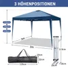 FCH 3x3M Pavillon Wasserdicht Pop up Faltpavillon Pavillon Produktbild-Vorschau 5