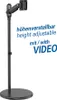 myWall HT34 Mobiler Standfuß für Flachbildschirme TV Produktbild-Vorschau 10