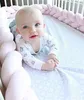 Bettumrandung, Baby Nestchen Bettschlange Babybett Produktbild-Vorschau 4