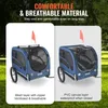 Hundeanhänger 45 kg Fahrradanhänger Kohlenstoffstahl + 600D Produktbild-Vorschau 4