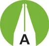 A stylized graphic of a pen nib with the letter 'A' below it, set within a green circle. Anteprima dell’immagine prodotto