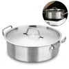 Kochtopf aus Edelstahl, Wabenstruktur Induktion Ø32cm Topf Produktbild-Vorschau 1