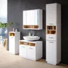 Midischrank Vicco Beatrice Weiß 38 x 93 cm, Model 36124 Produktbild-Vorschau 4