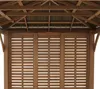 Westmann Holz Seitenwand für Pavillon Devon Natur 8x298x232 Produktbild-Vorschau 8