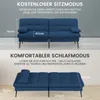 COMHOMA sofa rozkładana z funkcją spania, rozkładana sofa Podgląd zdjęcia produktu 4