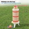 Wiltec Kit Presse à fruits avec 3 torchons – 270 x 270 x Voir les images du produit 2
