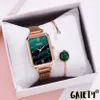 A watch and bracelet set in a white box. Produktbild-Vorschau