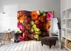 5-teiliger Einseitiger Vlies Paravent - Bouquet of Roses II Produktbild-Vorschau 5