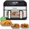 Heißluftfritteuse 2x5L, Airfryer Doppelkammer Einkammer Produktbild-Vorschau 1