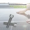 Innensechskantschraube M8x40mm mit Zylinderkopf A2 Produktbild-Vorschau 2