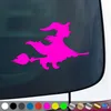 PantherPixel Hexe Aufkleber Gothic Esoterik Magische Besen Produktbild-Vorschau 1