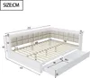 Flieks Tagesbett 140x200cm mit 2 Schubladen, Schlafsofa Produktbild-Vorschau 7