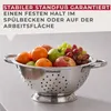 Fackelmann Abseihschüssel, Küchensieb aus Edelstahl, Produktbild-Vorschau 4