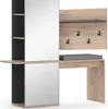Garderobe Vicco Adeline Goldkraft Eiche 120 x 190 cm, Model Produktbild-Vorschau 6
