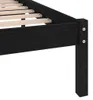 vidaXL Massief houten bed, zwart, grenen, 200x200 cm Productafbeelding-voorbeeld 6