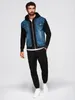Ombre Clothing Herren-Jeansjacke Tuck schwarz blau L Produktbild-Vorschau 4