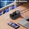 Steckdosenleiste 3-Fach 6 USB Mehrfachsteckdose mit Produktbild-Vorschau 13