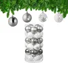 Relaxdays Weihnachtskugeln 30er Set, Kunststoff, D: 6 cm, Produktbild-Vorschau 1