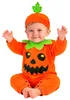 Overall Kürbis Baby Kostüm Halloween, Groesse:98 Produktbild-Vorschau 2