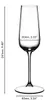 RIEDEL 6424/08 GRAPE@RIEDEL Set di 2 flûte da champagne Anteprima dell’immagine prodotto 2
