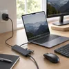 Rapoo USB-C Multiport Adapter 6-in-1, grau Produktbild-Vorschau 5