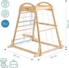 Montessori dřevěná prolézačka pro domácnost - vnitřní Náhled obrázku produktu 7