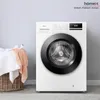 homeX WF1014H1A-W Waschmaschine 10kg, Frontlader - 1.400 Produktbild-Vorschau 3