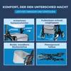 ForeverSenior 2 in 1 Rollator & Rollstuhl - mit Federung - Produktbild-Vorschau 6