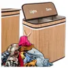 Ruhhy 24269 Dubbele wasmand van bambus, lichtbruin Productafbeelding-voorbeeld 10