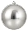 Weihnachtskugeln Kunststoff 14cm 1 Stück - Silber Produktbild-Vorschau 3