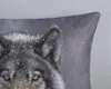 Duvet cover Good Morning 135x200 + 1* 80x80 cm - wolf Produktbild-Vorschau 4