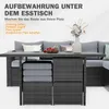 MeXo Gartenlounge Set 8 Personen Lounge Gartenmöbelset Produktbild-Vorschau 10