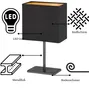 LED Nachttischlampe modern LED Tischlampe Tischleuchte Produktbild-Vorschau 2