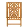 vidaXL Sedie da giardino regolabili 2 pz. Legno massiccio Anteprima dell’immagine prodotto 9
