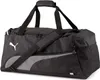 A black PUMA sports bag is shown against a white background. Náhľad obrázku produktu